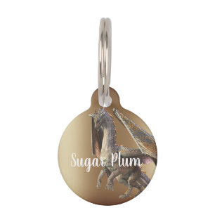 Bronze Dragon Pet Hund Kat Lost Id Haustiermarke