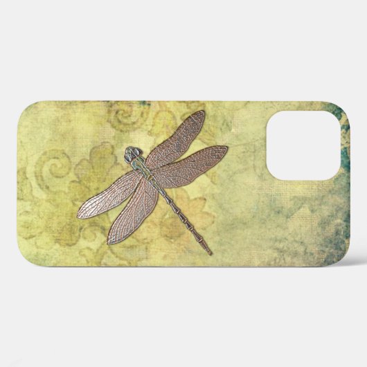 Bronze Dragonfly Case-Mate iPhone Hülle (Rückseite (Horizontal))