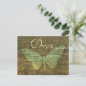 Bronze Dream Butterfly Postkarte (Stehend Vorderseite)