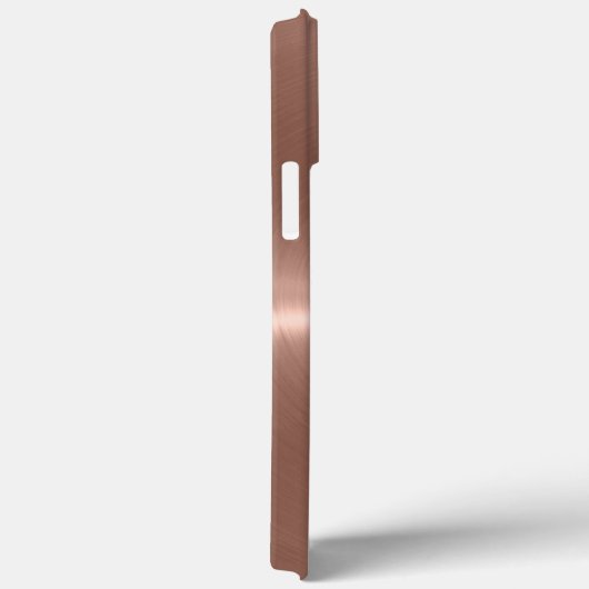 Bronze-Edelstahlaussehen Case-Mate iPhone Hülle (Rückseite / Rechts)