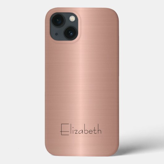 Bronze-Edelstahlmetall Case-Mate iPhone Hülle (Rückseite)