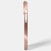 Bronze-Edelstahlmetall Case-Mate iPhone Hülle (Rückseite / Links)