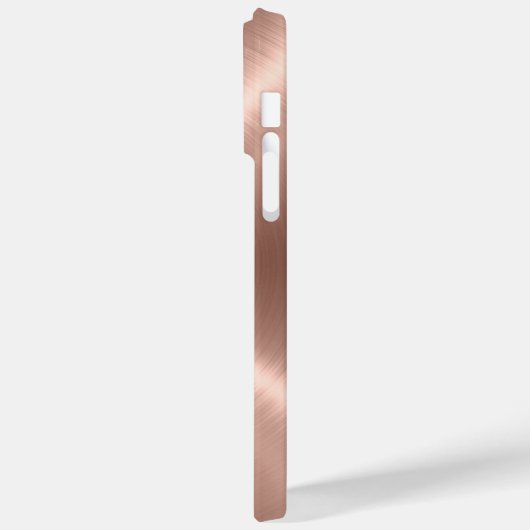 Bronze-Edelstahlmetall Case-Mate iPhone Hülle (Rückseite / Links)