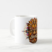 Bronze Ember Mask Kaffeetasse (Vorderseite Links)