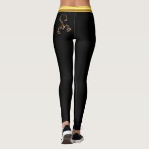 Bronze Giftkorpion sehr giftiges Insekt Leggings