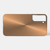 Bronze glänzende Imitate Samsung Galaxy Hülle (Rückseite (Horizontal))