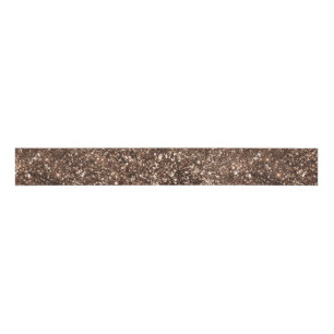 bronze Glitter Glanz luxuriös Ripsband