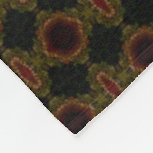 Bronze Godzilla Skin Pattern Fleecedecke (Ecke)