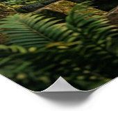 Bronze Gorilla Tempel Poster (Ecke)