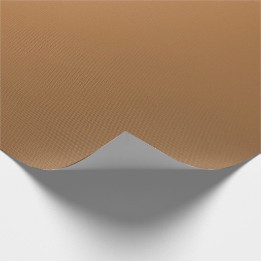 Bronze Gradient mit feinem Muster Wrapping Papper Geschenkpapier (Ecke)