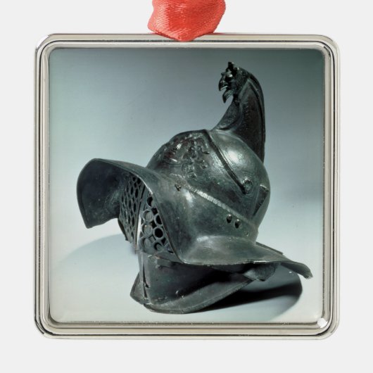 Bronze-Helm des Thrakischen Gladiators, Roman, 1. Ornament Aus Metall (Vorne)