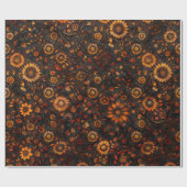 Bronze-Herbst Geschenkpapier (Flach)