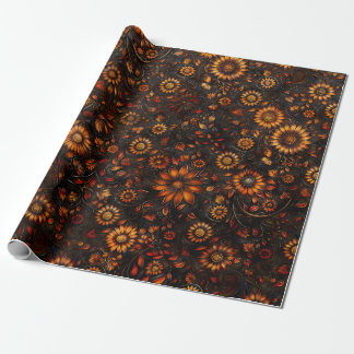 Bronze-Herbst Geschenkpapier