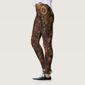 Bronze-Herbst Leggings (Links)