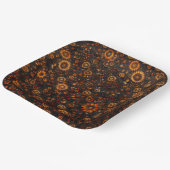 Bronze Herbstweine Papierplatte Pappteller (Gewinkelt)