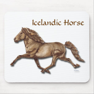 Bronze Icelandic Horse Mousepad