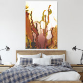 Bronze-Imagination Leinwanddruck (Insitu (Schlafzimmer))