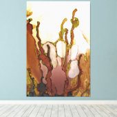 Bronze-Imagination Leinwanddruck (Insitu (Holzboden))