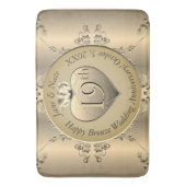 Bronze-Jahrgang 1999 Badematte (Vorderseite Vertikal)