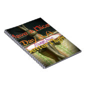 Bronze-Kaninchenskulptur mit inspirierenden Zitate Notizblock (Rechte Seite)