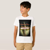 Bronze-Kaninchenskulptur mit inspirierenden Zitate T-Shirt (Vorne ganz)