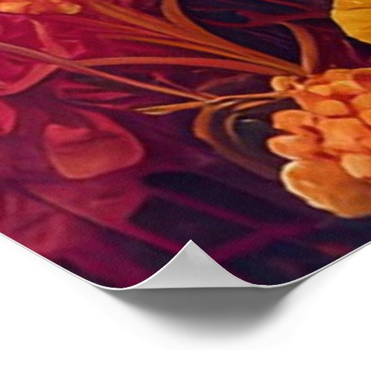 Bronze-Kronprinzessin mit Jacke Poster (Ecke)