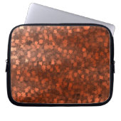 Bronze-Leaf-Camouflage Laptopschutzhülle (Vorderseite)