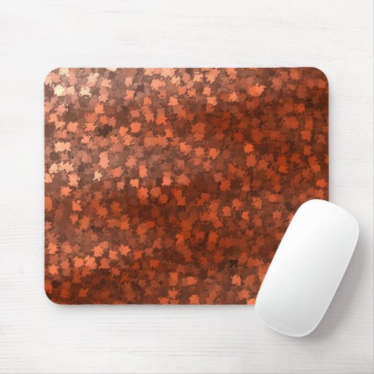 Bronze-Leaf-Camouflage Mousepad (Mit Mouse)