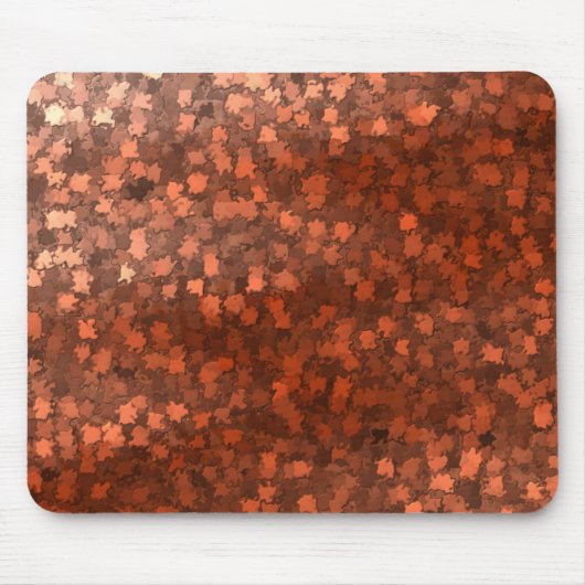 Bronze-Leaf-Camouflage Mousepad (Vorne)