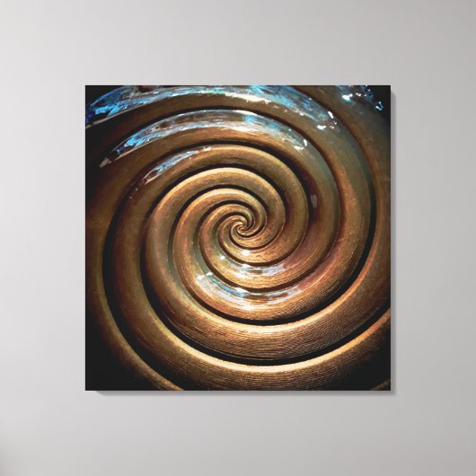 bronze leinwanddruck (Vorderseite)