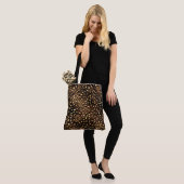 Bronze Leopard Tasche (Am Model)