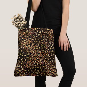 Bronze Leopard Tasche