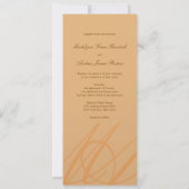 Bronze-Liebe Unendlichkeit Handklasseln Einladung (Rückseite)