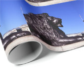 Bronze Lion Trafalgar Square Geschenkpapier (Rolleneckpunkt)