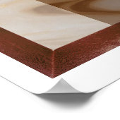 Bronze Magnetismus Poster (Ecke)