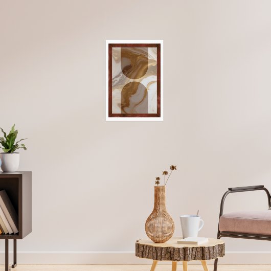 Bronze Magnetismus Poster (Wohnzimmer 3)