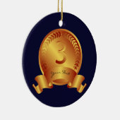 Bronze-Medaille und Sonderpreis für Text Keramik Ornament (Rechts)