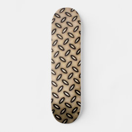 Bronze Metallic Gemustert Skateboard