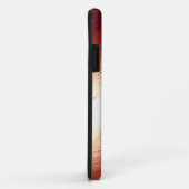 Bronze Metallic Leather Case-Mate iPhone Hülle (Hinten/Rechts)