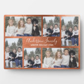 Bronze metallisch anpassbare sechs Fotomaterial Fotoplatte (Vorderseite)