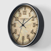 Bronze- mit Opal-Kombination Nachbildung Uhr (Winkel)