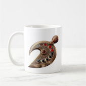 Bronze Mond Dolch Kopis Kaffeetasse (Links)