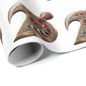 Bronze Monddolch Kopis  Geschenkpapier (Rolleneckpunkt)