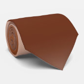 Bronze Ombre Gradient Mens Neck Tie Krawatte (Gerollt)