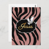 Bronze/Orange Two Tone Postcard Designer Postkarte (Vorne/Hinten)