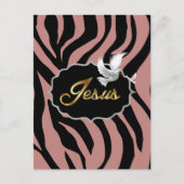 Bronze/Orange Two Tone Postcard Designer Postkarte (Vorderseite)