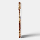 Bronze Paisley iPhone 6 Extreme Fall Case-Mate iPhone Hülle (Rückseite / Links)