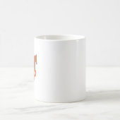 Bronze-Pferd-Zodiak-Emblem-Tasse Kaffeetasse (Mittel)