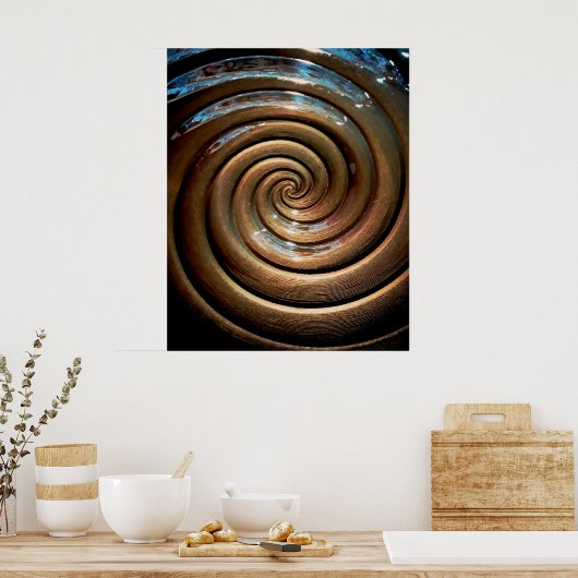 bronze poster (Küche)