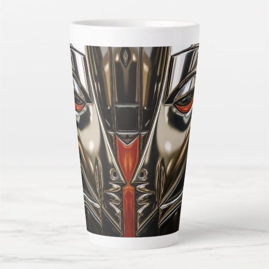 Bronze Profile Art Milchtasse (Vorderseite)